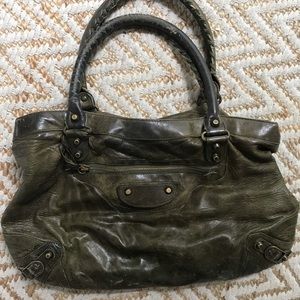 Olive Green Balenciaga